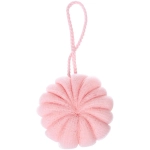 Мочалка нейлоновая «Premium - Paradise», цвет розовый, D-10см, 50гр (зип пакет)