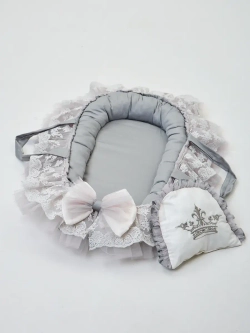 кокон для новорожденного гнездышко