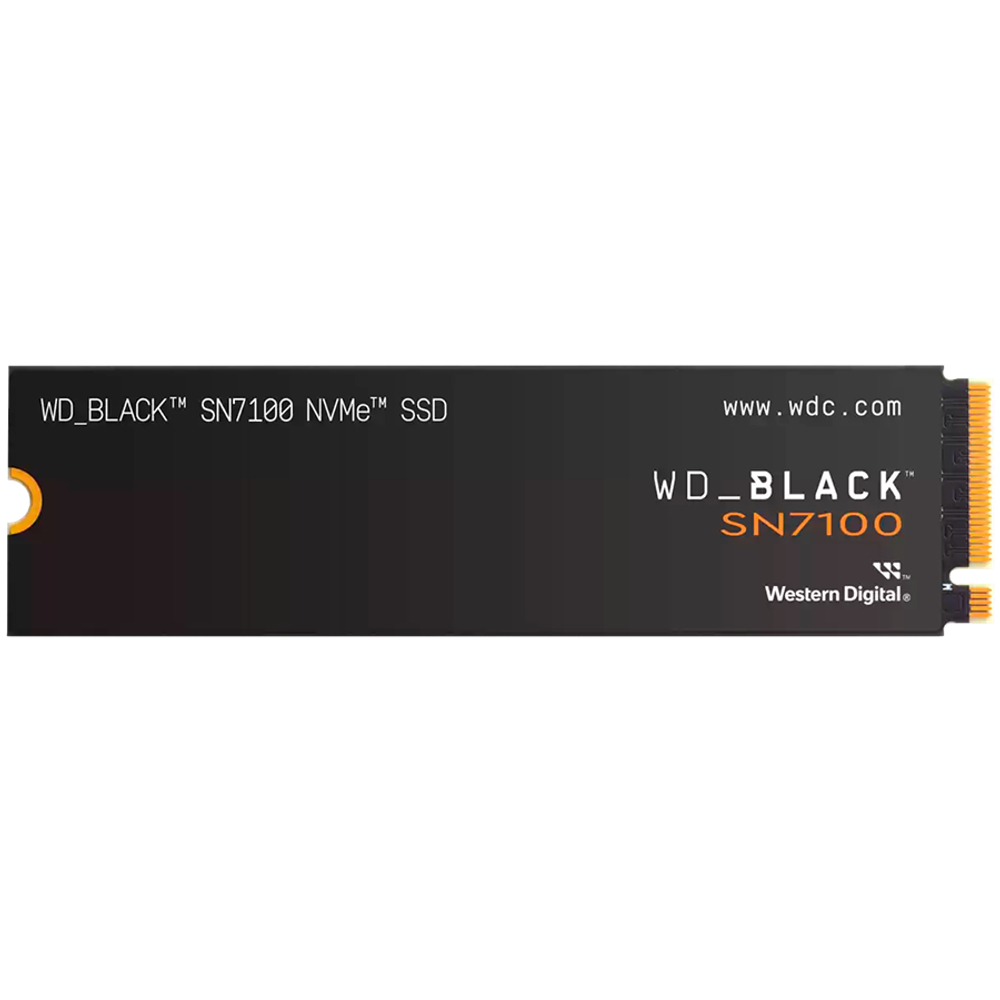 SSD POWERED BY SANDISK  Black SN7100 2TB M.2 2280 PCIe Gen4 x4 NVMe, Read/Write: 7250/6900 MBps, IOPS 1000K/1400K, TBW: 1200