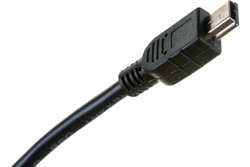Кабель USB - mini USB REXANT 0.2 метра, черный 18-1131-2