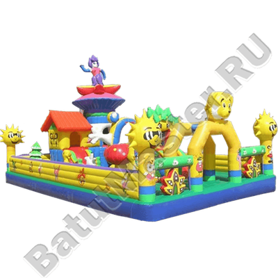 Коммерческий надувной батут "Солнечный город"