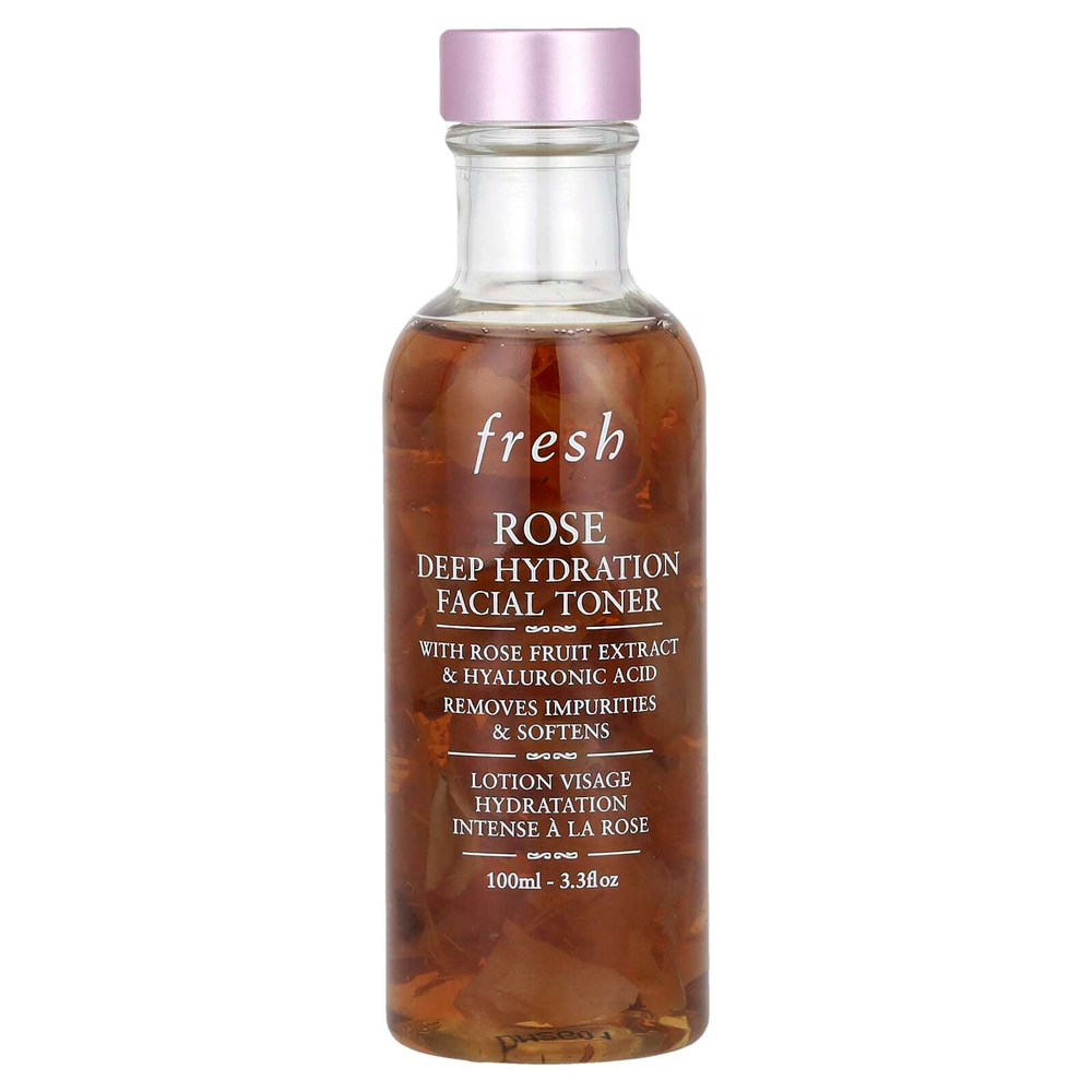 Fresh, Rose, тоник для лица для глубокого увлажнения, 100 мл (3,3 жидк. унц.)