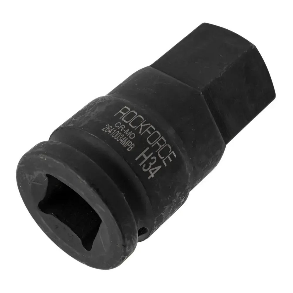 Головка-бита 34мм 3/4" 6-гранная ударная L=84мм ROCKFORCE RF-26410034MPB