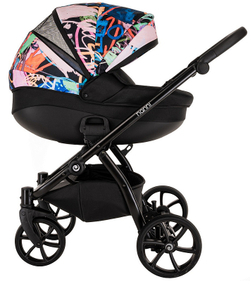 Детская коляска Tutis Nanni 7 2 в 1 1532119 Black Painting