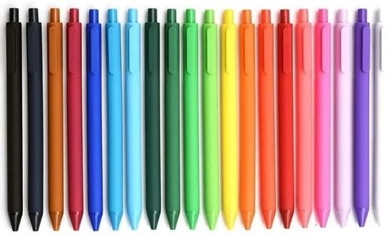 Набор гелевых ручек Xiaomi KACO Pure Plastic Gel Ink Pen K1015