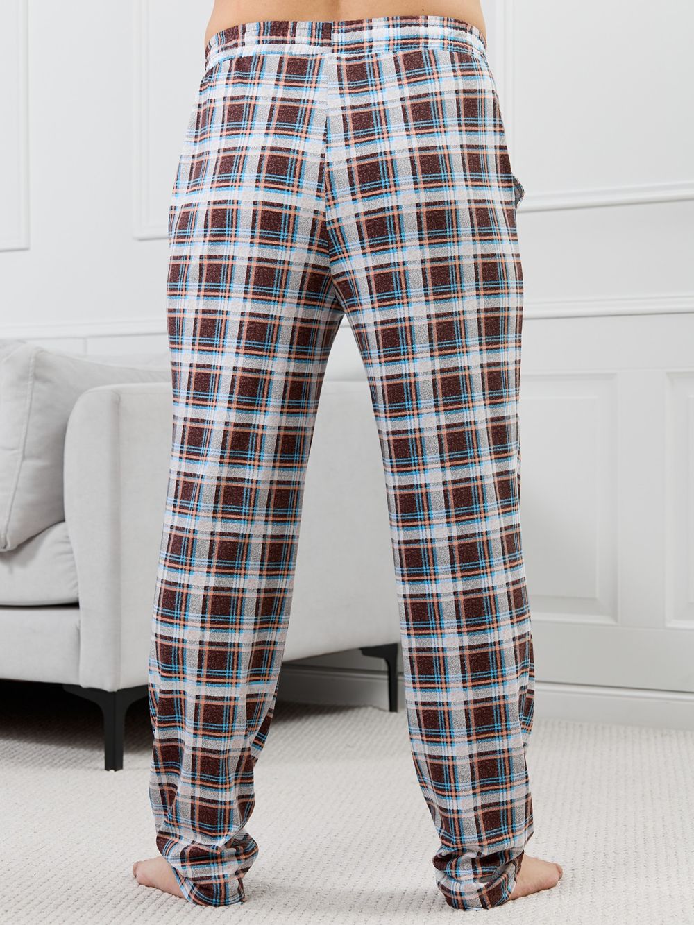 Брюки мужские Тор-1.1 Виотекс КЛЕТКА РАЗНОЦВЕТНАЯ