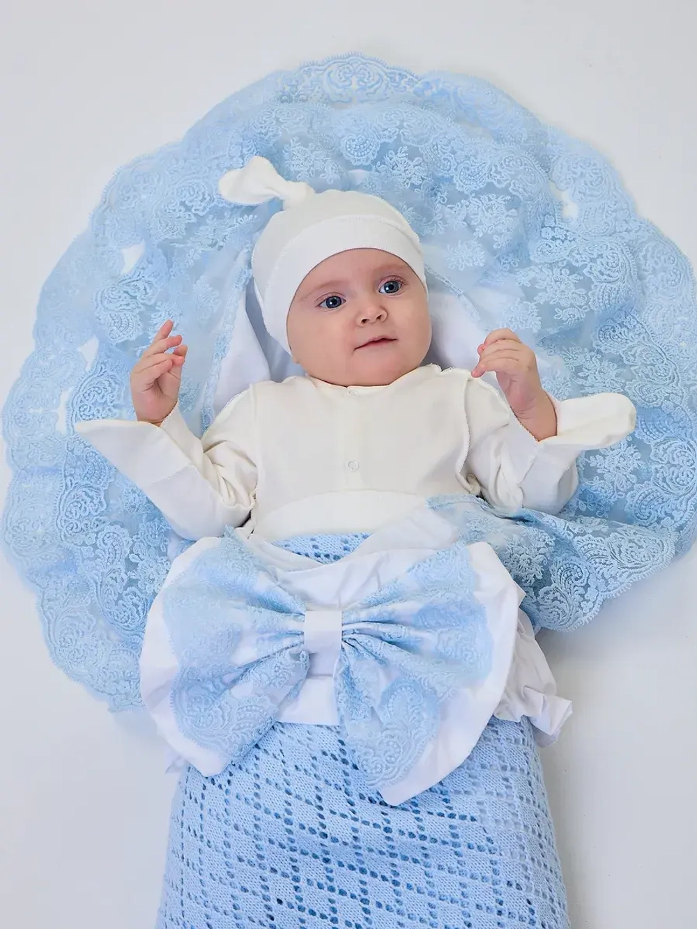 Конверт на выписку для новорожденных летний