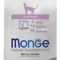 Monge корм для кошек стерилизованных с курицей (Sterilised)