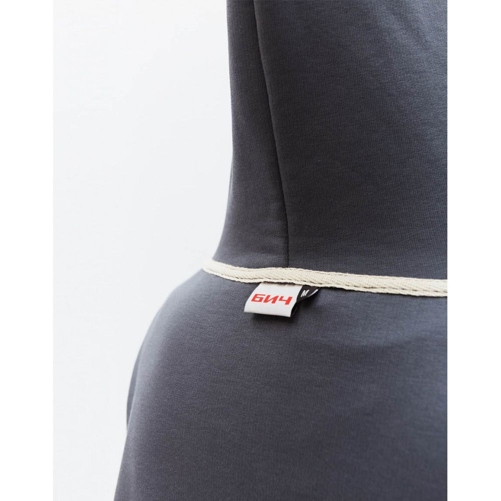 Купить Худи БИЧ Лого темно-серый Худи БИЧ Лого темно-серый