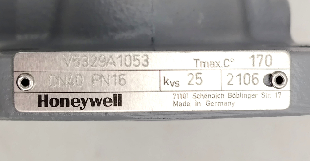 Клапан трёхходовой Honeywell V5329A1053 DN40 PN16 Kvs-25