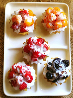 Тарталетка с ягодами