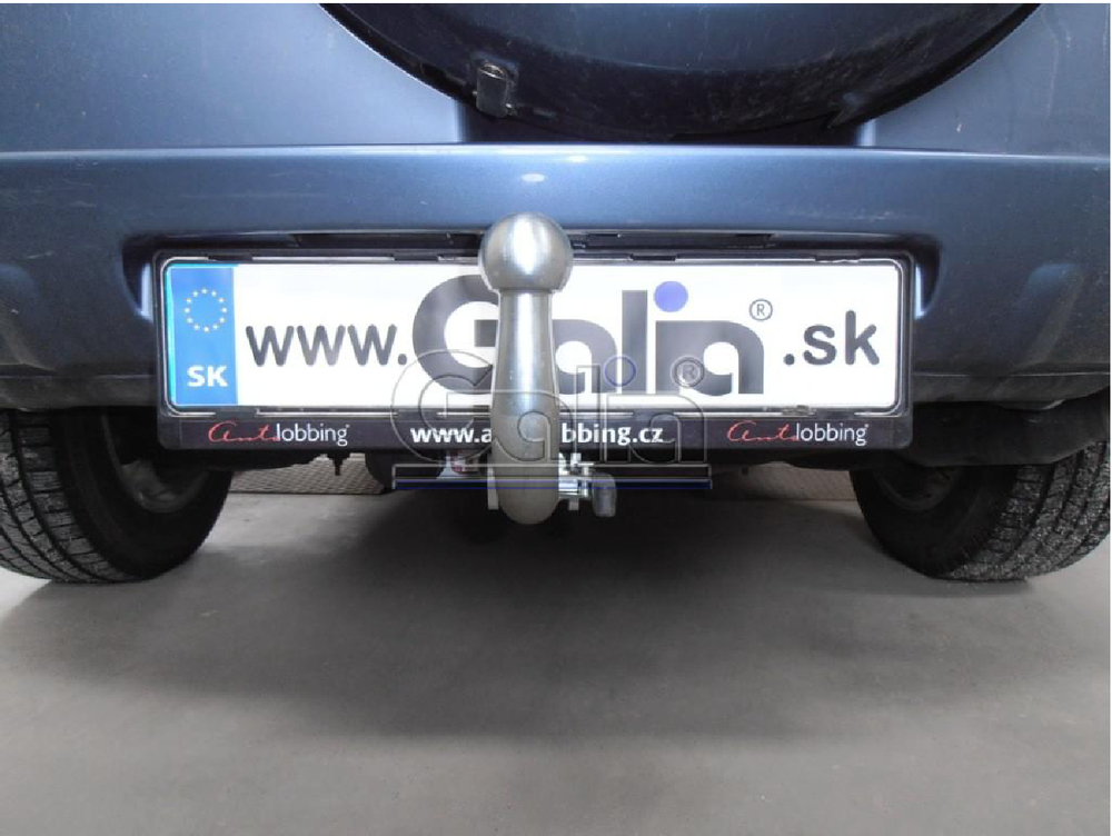 Фаркоп оцинкованный Galia T058C для Toyota RAV4 2006-2013(паспорт и сертификат в комплекте)(без электрики)