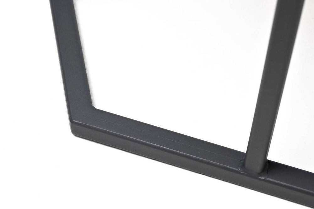 "Женева" интерьерный стол из HPL шестиугольный, D40, H55, цвет "серый гранит"