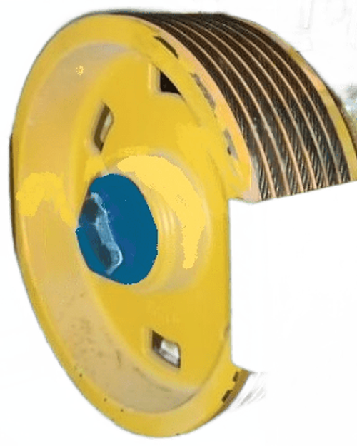 Канатоведущий шкив 320х7х8 Р=13 VEE40 HG лебедки MGV25L Montanari