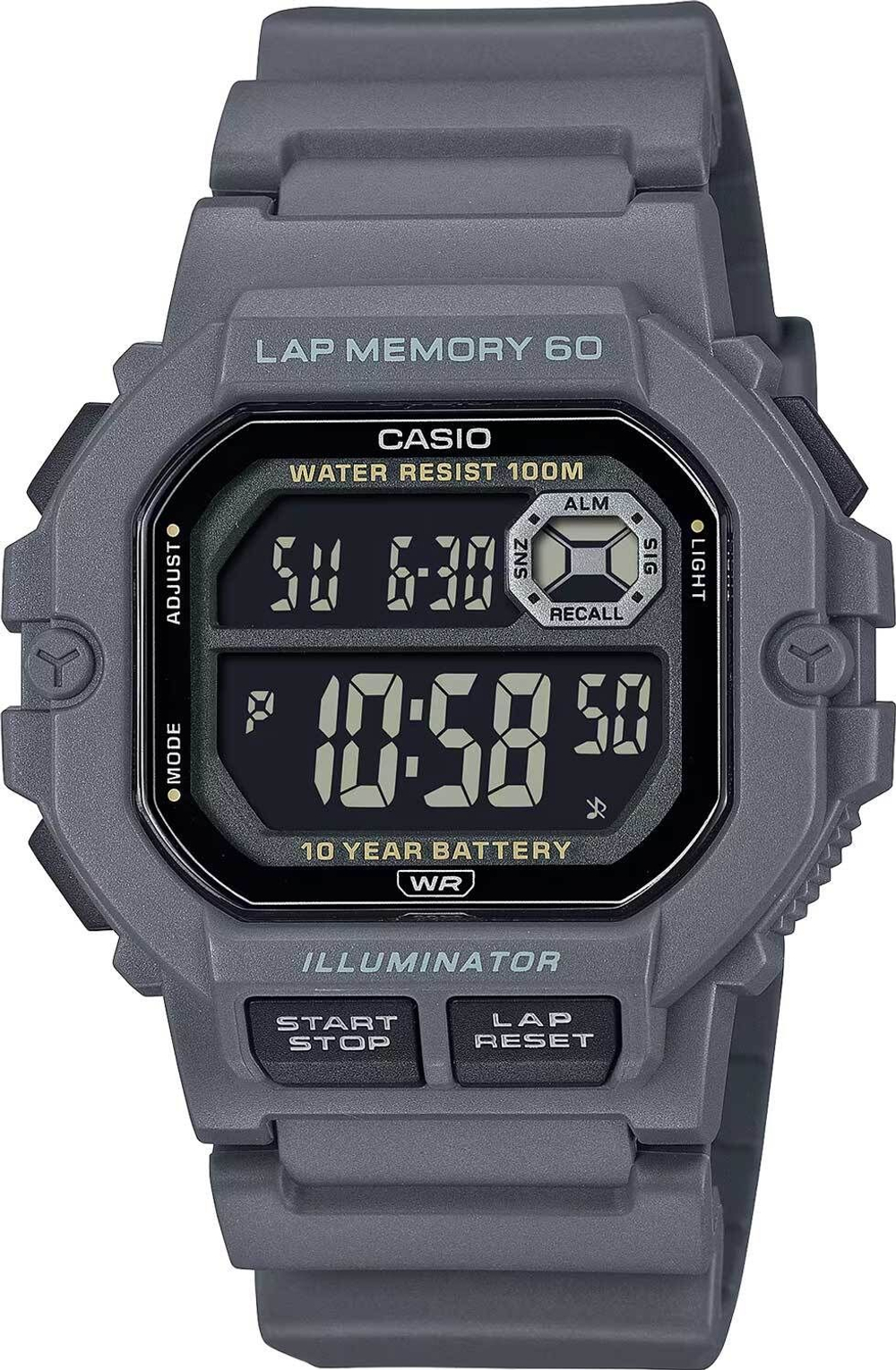 Мужские наручные часы Casio Collection WS-1400H-8B