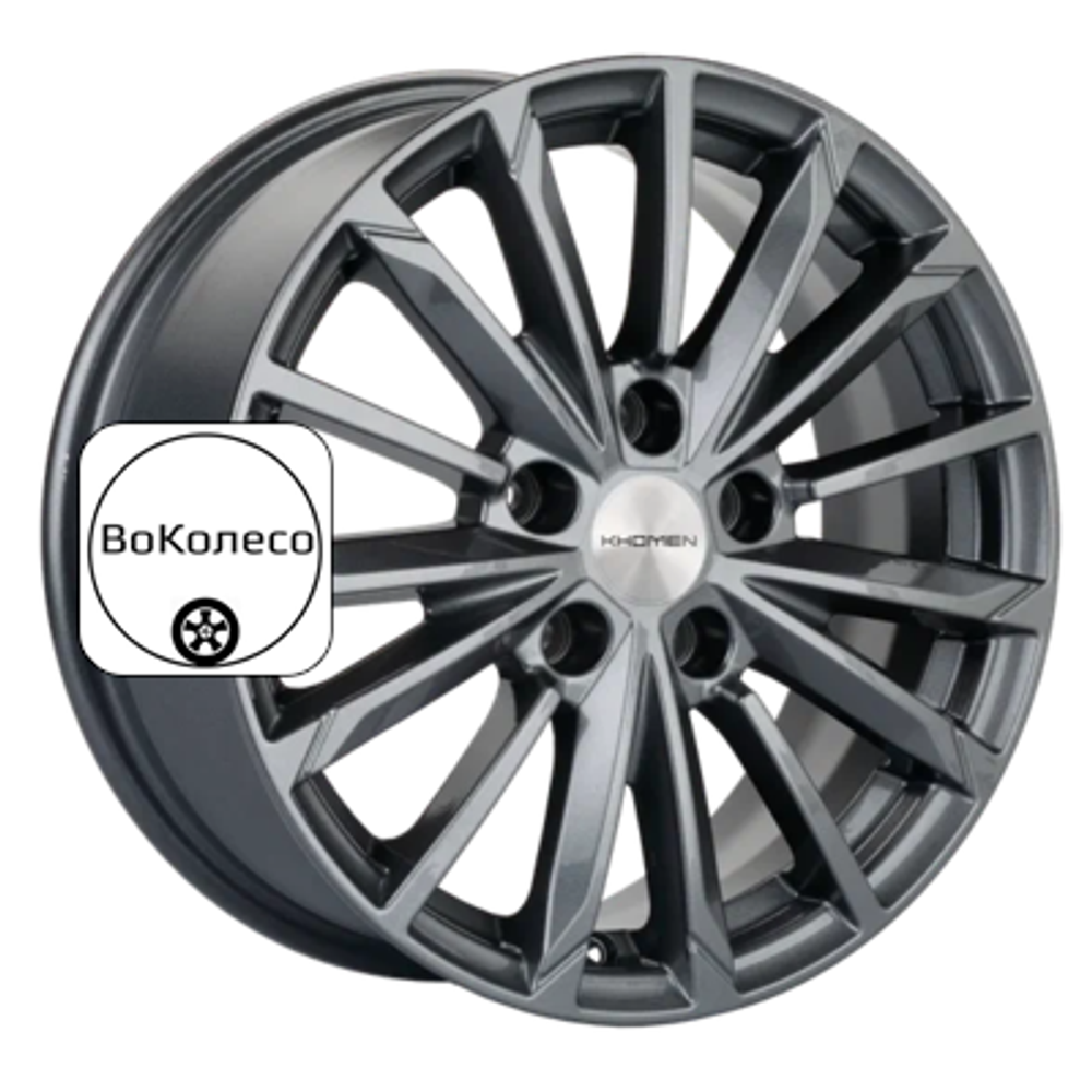 6,5x16/5x114,3 ET45 D54,1 KHW1611 (Geely Atlas Pro) Gray Khomen Wheels