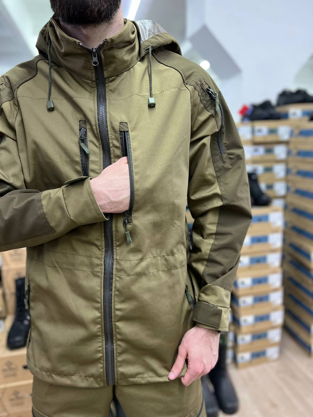 Тактический костюм Штурм / весна-лето / песок торнадо