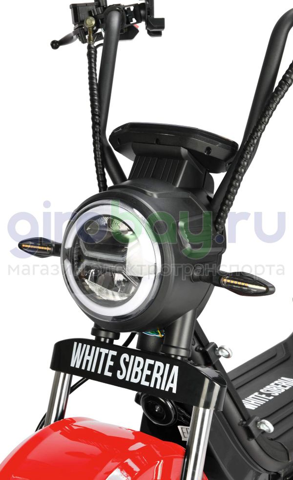 Электроскутер WHITE SIBERIA MINI R 2500w 3.0 (60V/21Ah) - Красный фото №19
