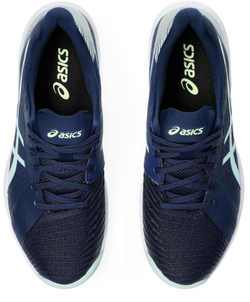 Женские теннисные кроссовки Asics Solution Swift FF Clay - blue expanse/pale blue