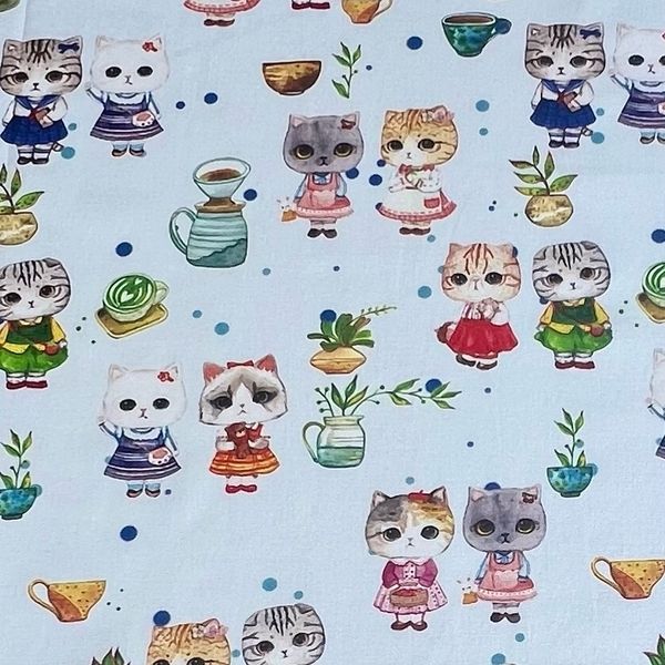 КОШКИ ПОДРУЖКИ - 100% хлопок 1