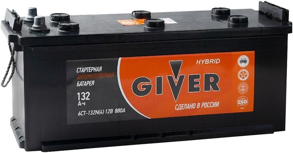 GIVER Hybrid 6СТ- 132 аккумулятор