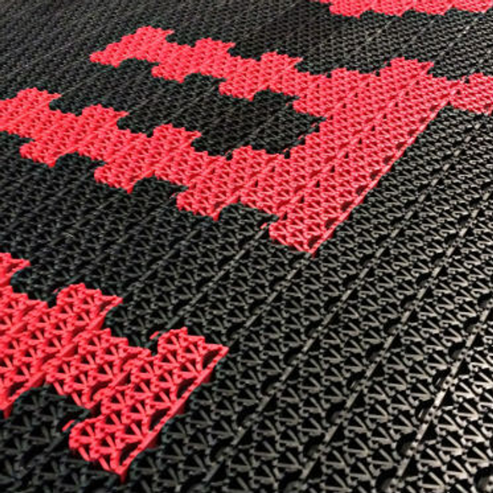 Модульное грязезащитное покрытие Antikabluk c рисунком (логотипом)