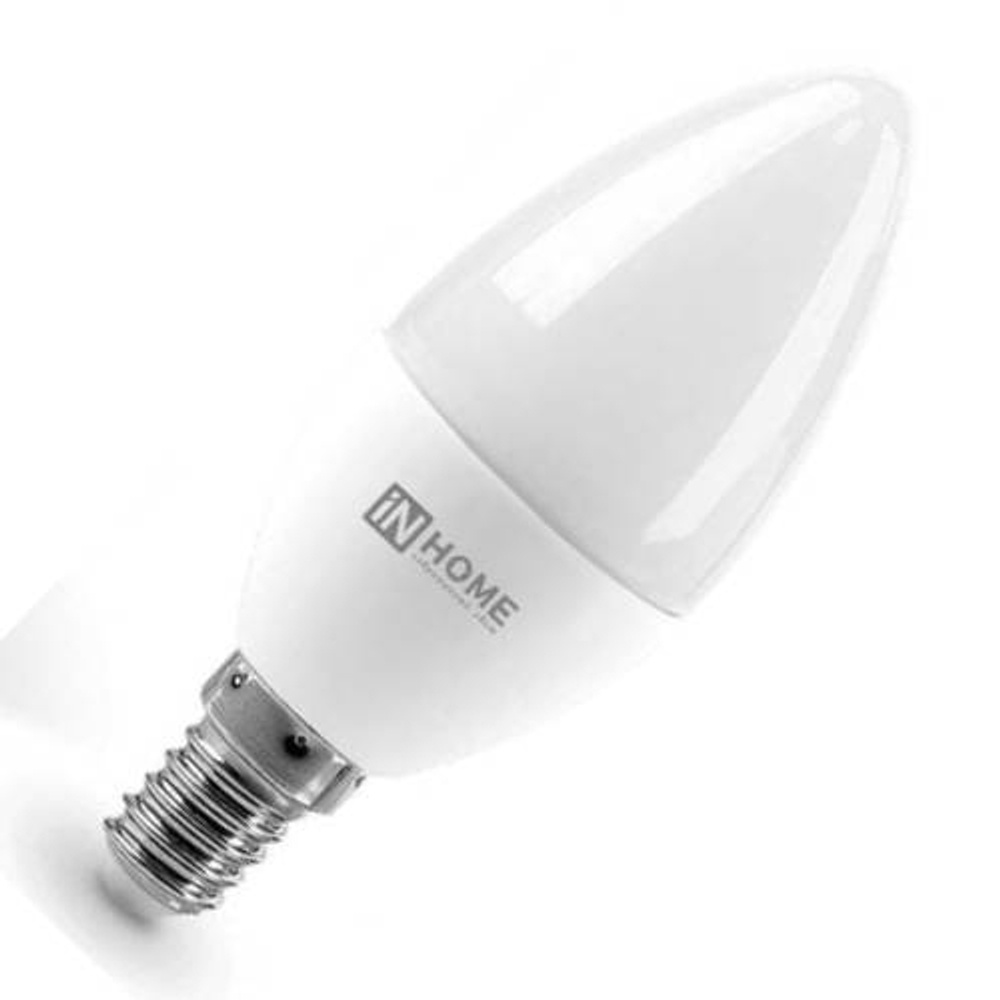 Лампа светодиодная Е14 8Вт 4000К LED-Свеча-VC /IN HOME/0433