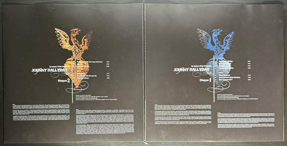 Johnny Hallyday ‎– Le Cœur D'un Homme 2LP (Европа 2019г.)