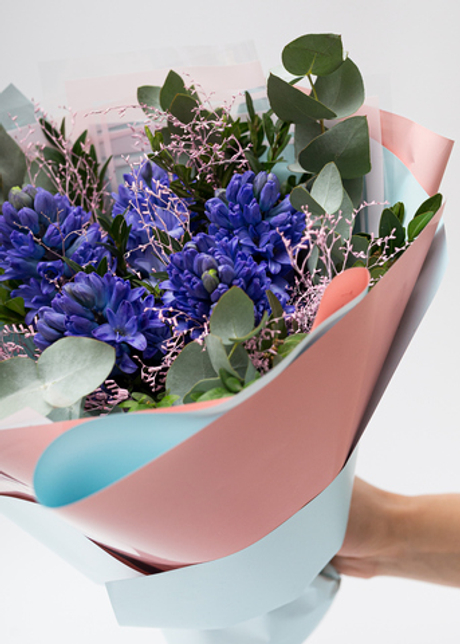 Букет c гиацинтами #1