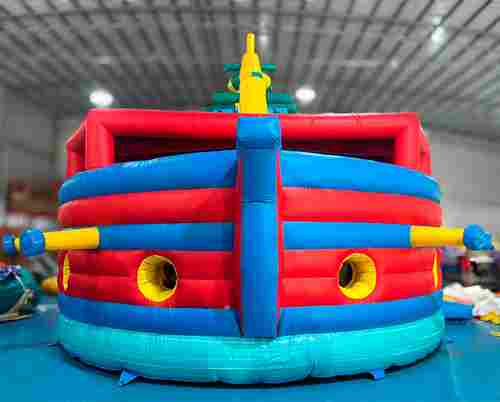 Надувной корабль «Весёлый Роджер с крышей», 10х6,3х6