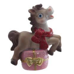 GAEM Фигурка декоративная "Лошадка", L6,5 W3,5 H7,5 см, 6в.