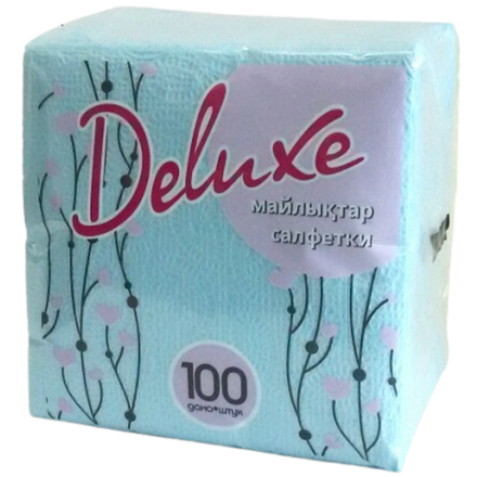 Салфетки бумажные Deluxe 100 шт