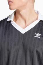 Футболка adidas Adicolor Piqué Football LS - черный