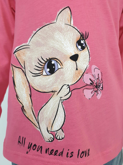 4-107-3 Джемпер для девочки