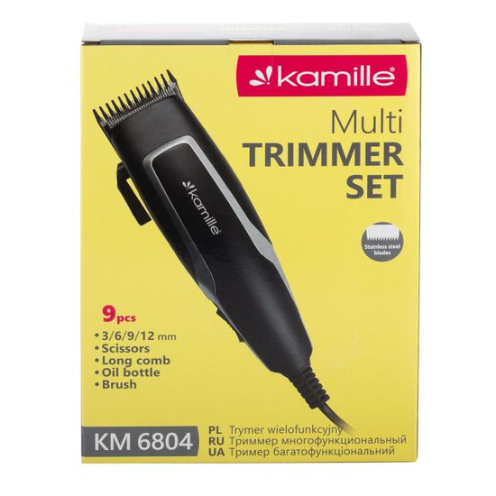 Машинка для стрижки электрическая проводная Kamille KM 6804
