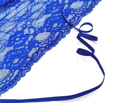 Резинка для укрепления, 6мм, василек, (арт: RU/6-1111), м