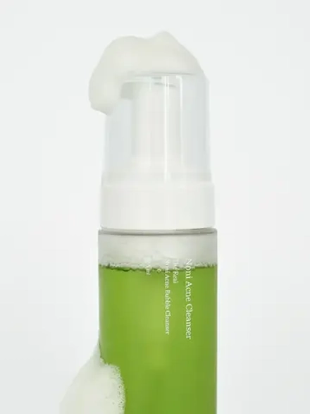 Celimax Пузырьковая пенка с экстрактом нони для проблемной кожи The Real Noni Acne Bubble Cleanser 155 мл
