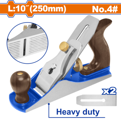 Рубанок металлический 250 мм (10) WADFOW WSF2514