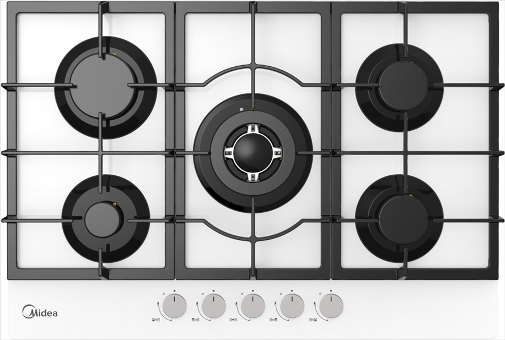 Варочная поверхность Midea MG7560TG W белый