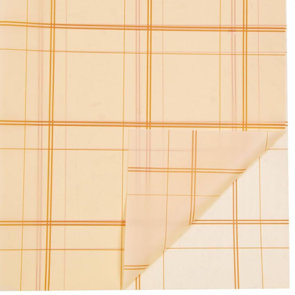 ЛИСТ матовый &quot;Клетка крупная&quot; 58*58/20шт ПЕРСИК