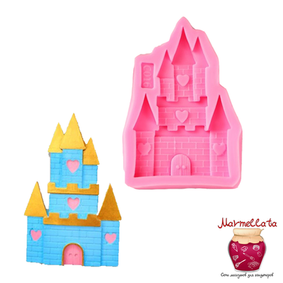 Молд силиконовый "Сказочный замок", 11*7,5*1,3 см