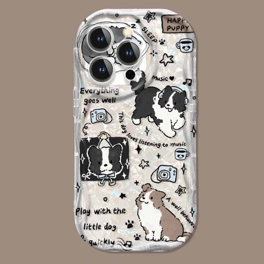 Чехол на iPhone 16 pro max Щенки