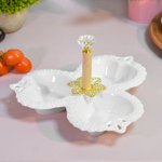 Менажница 3-х секционная 21,5см, ZD20233