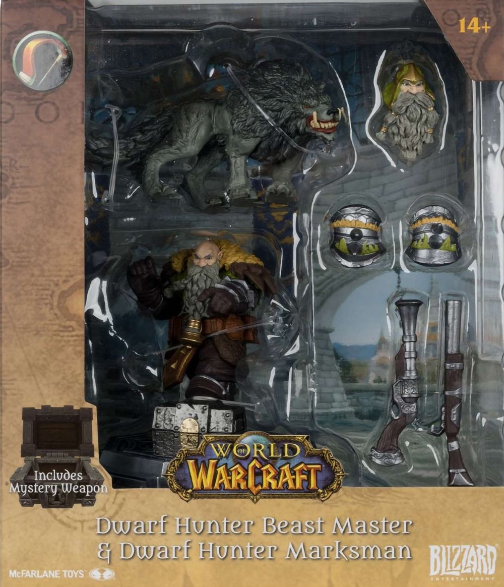 Фигурка McFarlane World Of Warcraft Posed Dwarf Hunter Beast Master/Marksman