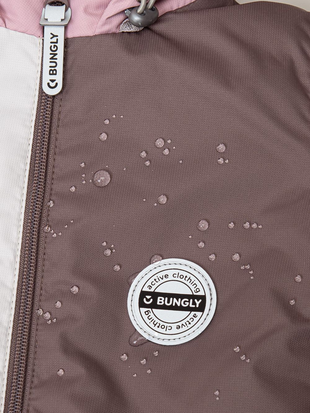 Комбинезон демисезонный Колор блок "Мокко"