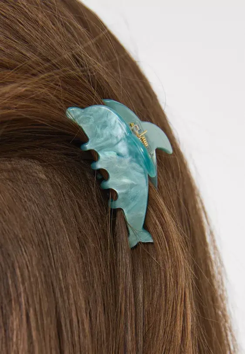 STRADIVARIUS Набор из двух заколок для волос, небесно-голубой