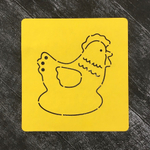 Курочка №8 3D шкатулка