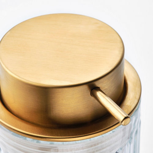 Дозатор мыла IKEA SILVTJARN (СИЛЬВТЬЕРН), Стекло, 14 см