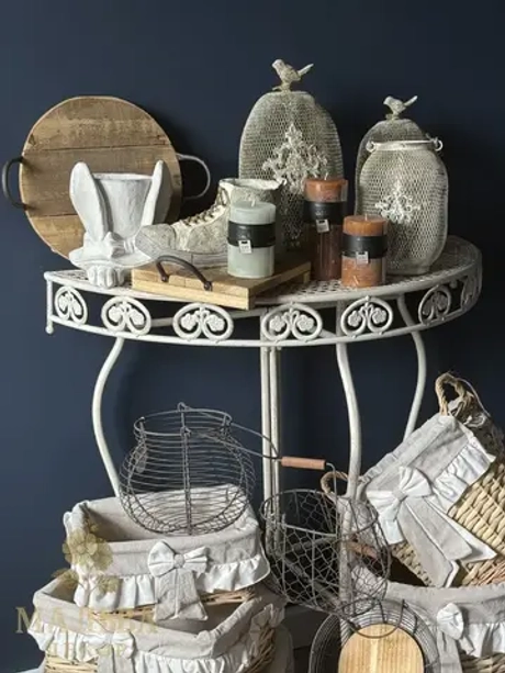 Свеча "Зелёная пудра" малая 7x7x10 см