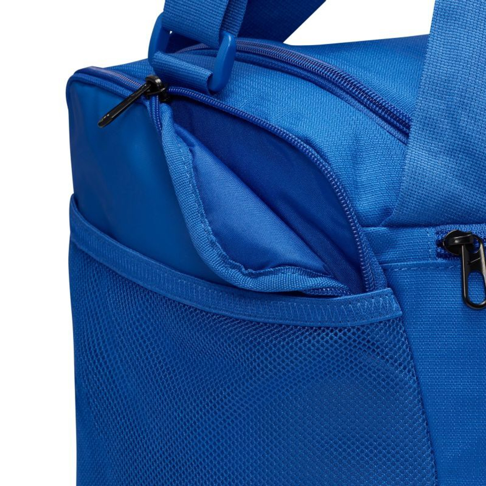 Сумка спортивная Nike Brasilia 9.5 Training Bag - game royal/black/metallic silver